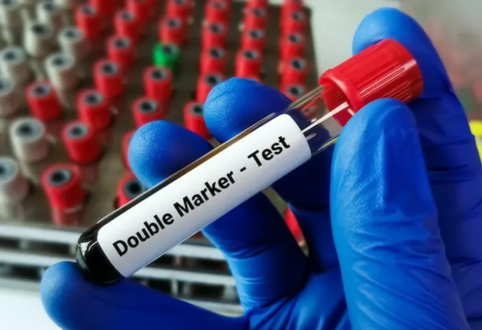 double marker test